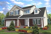 Traditional Style House Plan - 4 Beds 2.5 Baths 2509 Sq/Ft Plan #50-106 