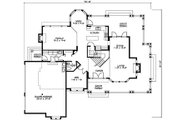 Craftsman Style House Plan - 4 Beds 2.5 Baths 2770 Sq/Ft Plan #132-121 
