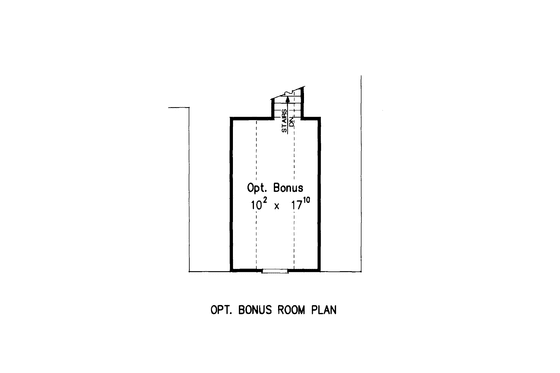 Floor Plan - Upper Floor for Country House Plan #927-213 - 3 bed, 2 bath