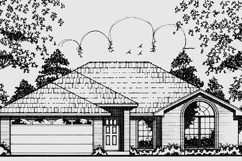 House Design - Traditional Exterior - Front Elevation Plan #42-617
