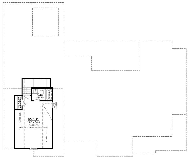 Farmhouse Floor Plan - Other Floor Plan #430-272