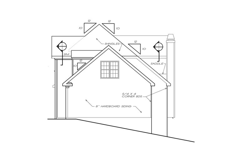 Home Plan - Floor Plan - Other Floor for Colonial House Plan #927-753 - 4 bed, 2.5 bath