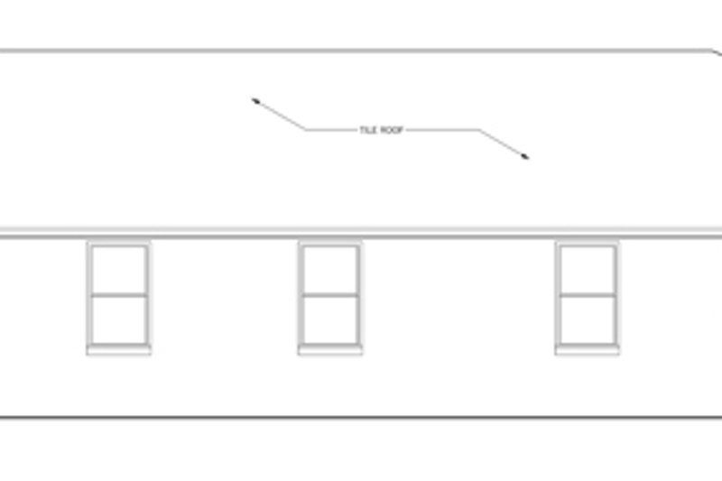 Dream House Plan - Exterior - Other Elevation for Mediterranean House Plan #1058-59 - 4 bed, 3 bath