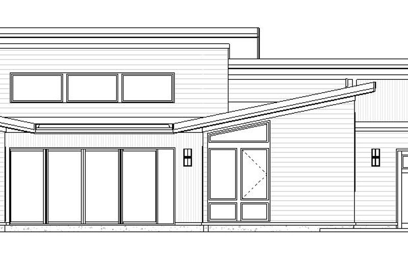 Dream House Plan - Exterior - Other Elevation 1 for Modern House Plan #895-101 - 3 bed, 2.5 bath