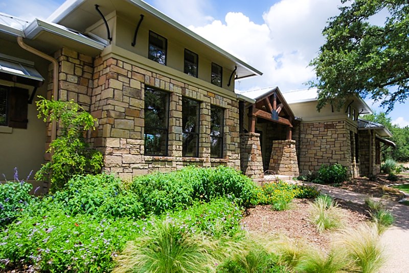 Dream House Plan - Exterior - Front Elevation 5 for Prairie House Plan #80-211 - 4 bed, 4 bath