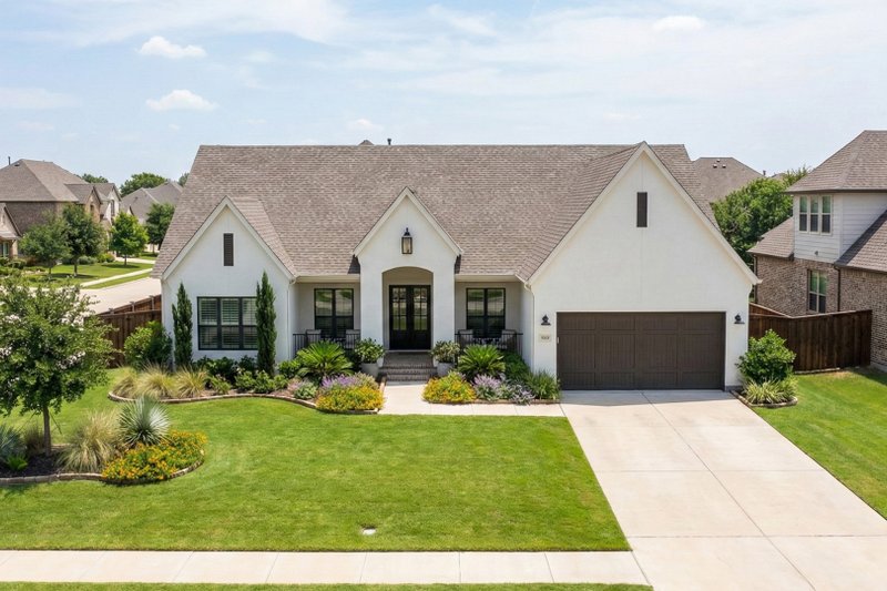 Dream House Plan - Cottage Exterior - Front Elevation Plan #455-740