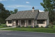 Country Style House Plan - 3 Beds 2 Baths 1412 Sq/Ft Plan #18-1036 