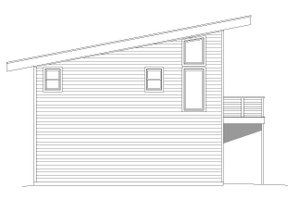 Exterior - Other Elevation for Modern House Plan #932-40 - 1 bed, 1 bath