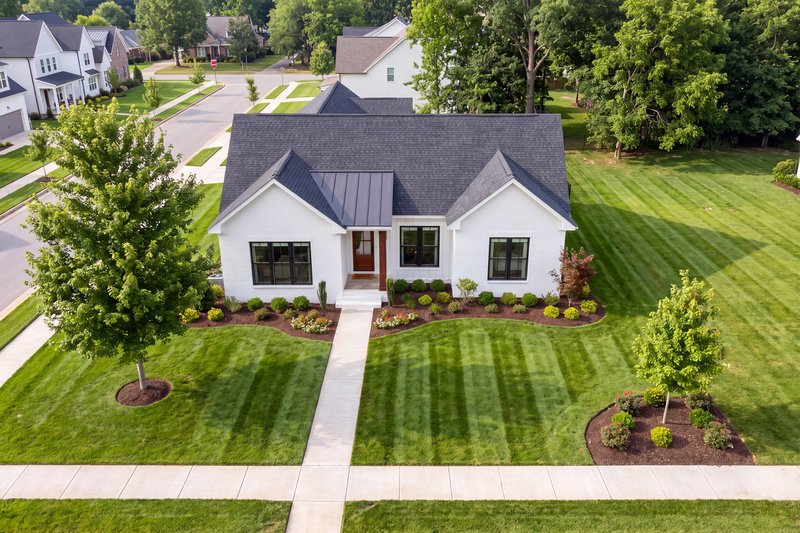 House Blueprint - Exterior - Front Elevation 5 for Farmhouse House Plan #430-449 - 3 bed, 2 bath
