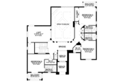 Mediterranean Style House Plan - 5 Beds 6.5 Baths 5076 Sq/Ft Plan #420-163 