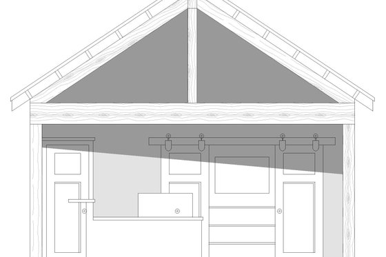 Exterior - Front Elevation 3 for Craftsman House Plan #932-745, 1 bath