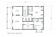 Beach Style House Plan - 4 Beds 3 Baths 2518 Sq/Ft Plan #443-7 
