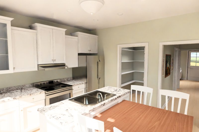 Home Plan - Interior - Kitchen 3 for Cottage House Plan #513-2483 - 3 bed, 3 bath