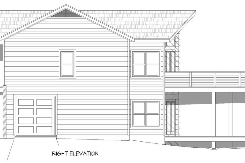 Home Plan - Exterior - Other Elevation 1 for Country House Plan #932-1028 - 5 bed, 3.5 bath
