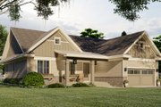 Ranch Style House Plan - 3 Beds 2 Baths 1664 Sq/Ft Plan #51-1210 