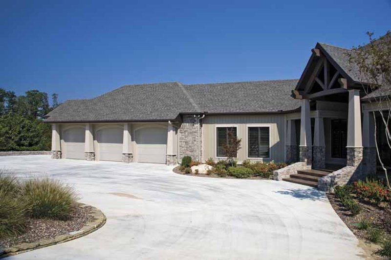 Architectural House Design - Exterior - Other Elevation 1 for Traditional House Plan #17-3302 - 4 bed, 4.5 bath