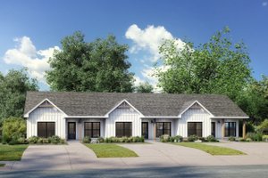 Exterior - Front Elevation 3 for Traditional House Plan #430-389 - 6 bed, 6 bath