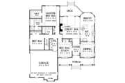 Country Style House Plan - 3 Beds 2 Baths 1643 Sq/Ft Plan #929-616 