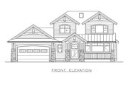 Craftsman Style House Plan - 3 Beds 2.5 Baths 1848 Sq/Ft Plan #1100-35 