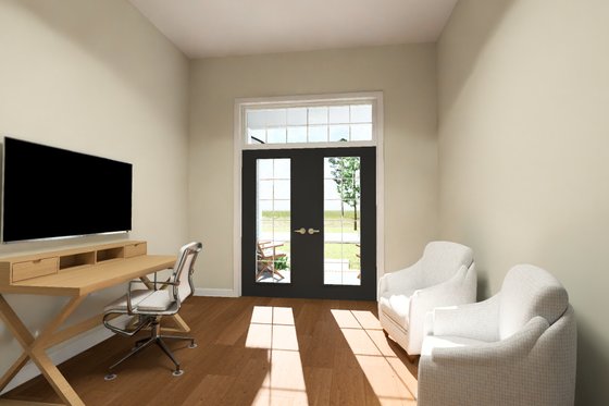 Interior - Entry for Cottage House Plan #513-2424 - 4 bed, 3 bath