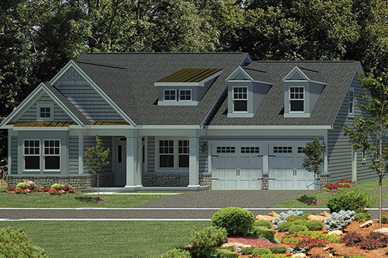Home Plan - Craftsman Exterior - Front Elevation Plan #316-274