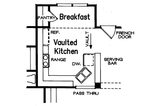 Floor Plan - Other Floor 1 for Country House Plan #927-446 - 3 bed, 2 bath
