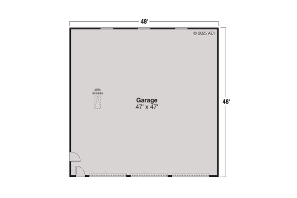 Traditional Floor Plan - Main Floor Plan #124-1446