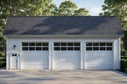 Traditional Style House Plan - 0 Beds 0 Baths 2304 Sq/Ft Plan #124-1446 Exterior 