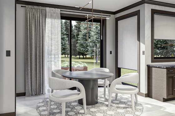 Interior - Dining Room for Modern House Plan #455-296 - 3 bed, 2 bath