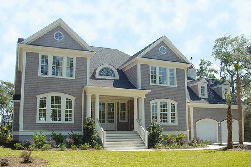 Home Plan - Country Exterior - Front Elevation Plan #137-210