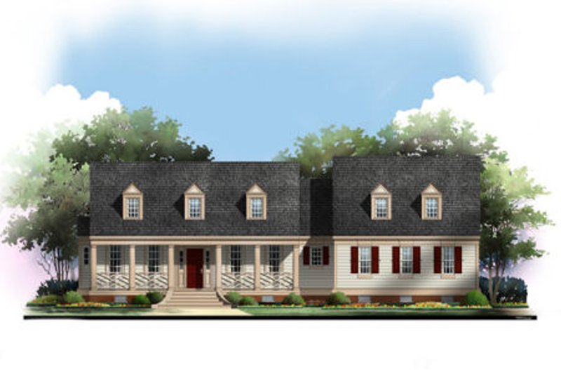 House Plan Design - Exterior - Other Elevation for Traditional House Plan #119-355 - 3 bed, 2.5 bath