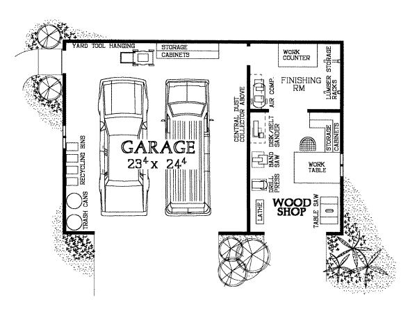 House Blueprint - Traditional Floor Plan - Main Floor Plan #72-277