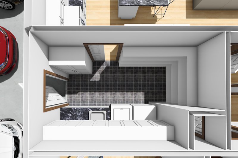 House Design - Interior - Laundry for Farmhouse House Plan #513-2260 - 4 bed, 3.5 bath