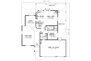 Adobe / Southwestern Style House Plan - 4 Beds 3 Baths 2481 Sq/Ft Plan #1-572 