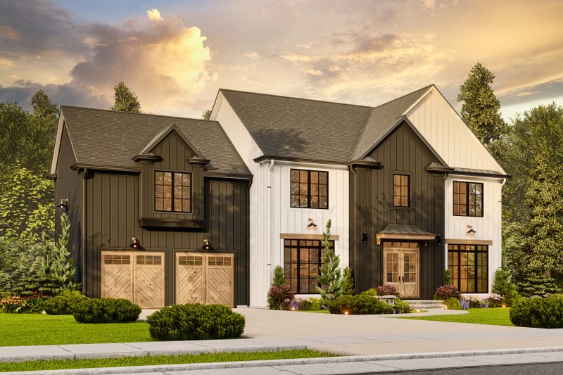 Home Plan - Exterior - Front Elevation 7 for Craftsman House Plan #54-711 - 3 bed, 2 bath