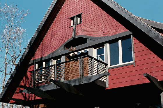 Exterior - Front Elevation 3 for Contemporary House Plan #573-2 - 3 bed, 3 bath