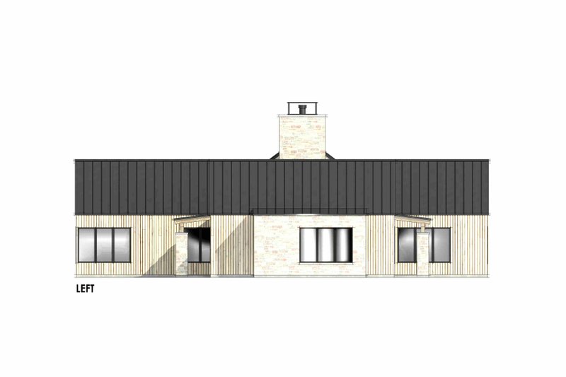House Design - Exterior - Other Elevation for Modern House Plan #1096-58 - 4 bed, 3.5 bath