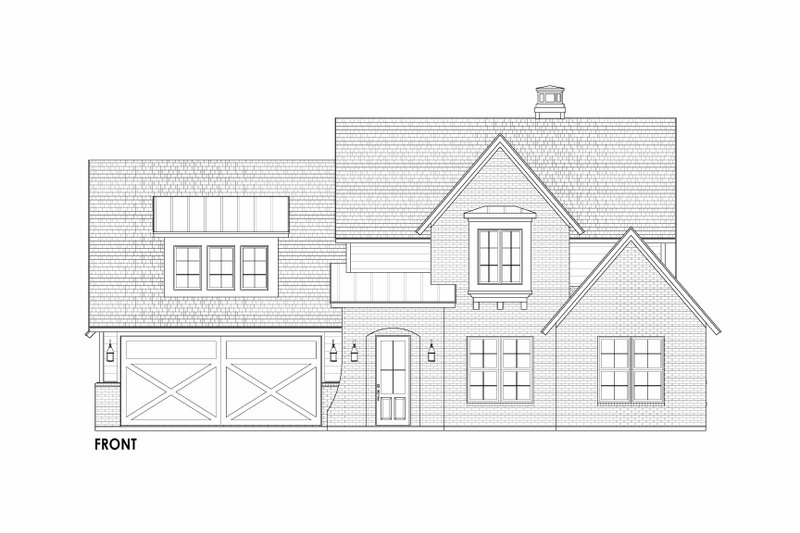 Dream House Plan - Exterior - Front Elevation 7 for Farmhouse House Plan #1096-92 - 4 bed, 2.5 bath