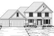 Traditional Style House Plan - 4 Beds 2.5 Baths 2610 Sq/Ft Plan #51-478 
