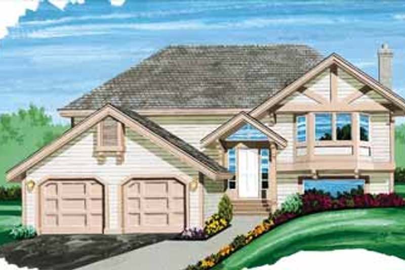 Traditional Style House Plan - 3 Beds 2 Baths 1150 Sq/Ft Plan #47-603
