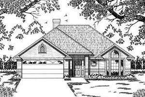Traditional Exterior - Front Elevation Plan #42-111