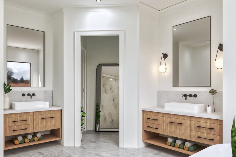 House Design - Interior - Master Bathroom for Craftsman House Plan #119-457 - 3 bed, 2.5 bath