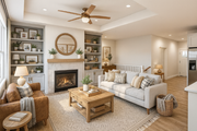 Ranch Style House Plan - 5 Beds 3 Baths 2498 Sq/Ft Plan #70-1562 Interior 