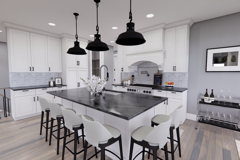 Dream House Plan - Interior - Kitchen for Farmhouse House Plan #51-1248 - 4 bed, 3 bath