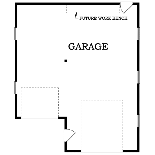 Architectural House Design - Traditional Floor Plan - Main Floor Plan #47-504