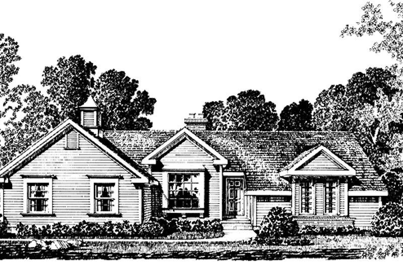 Dream House Plan - Colonial Exterior - Front Elevation Plan #1016-42