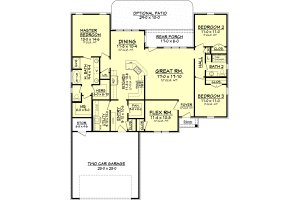 2500 square foot traditional home