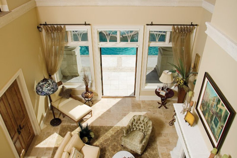 House Plan Design - Interior - Family Room 1 for Mediterranean House Plan #929-900 - 5 bed, 6.5 bath