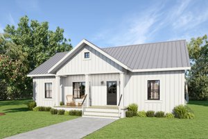 Farmhouse Exterior - Front Elevation Plan #44-227