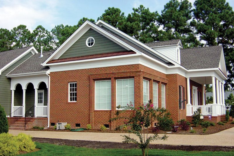 Home Plan - Exterior - Other Elevation for Classical House Plan #137-315 - 4 bed, 3.5 bath